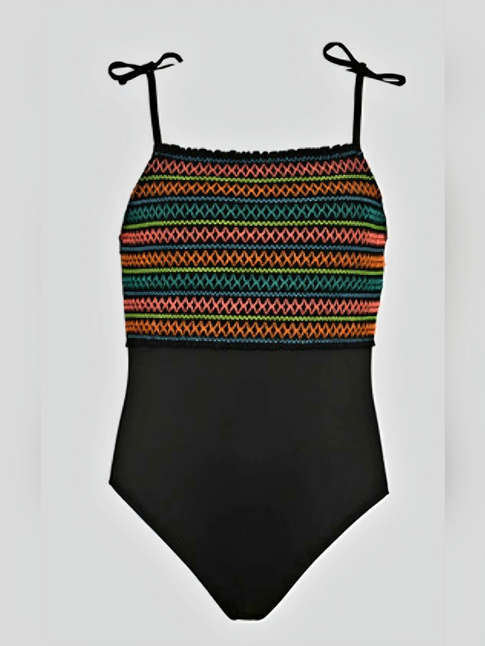 HOBIE GIRLS SMOCKED SOLIDS ONE PIECE